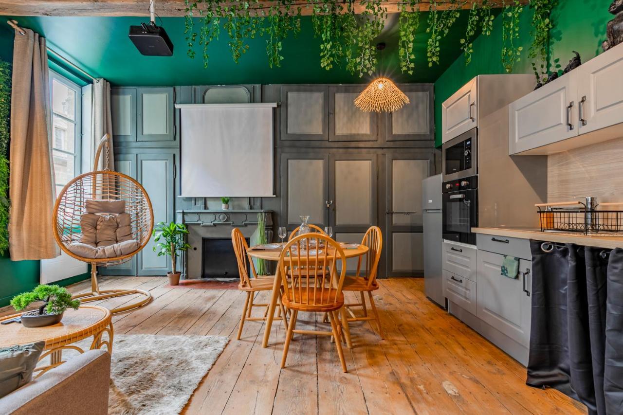 Appartement Jungle - Libourne Centre - 4 Pers - Sauna - Netflix Εξωτερικό φωτογραφία
